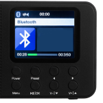 Camry CR 1918 Internetradio mit WLAN & Bluetooth – 25.000+ Radiosender, TFT-Farbdisplay