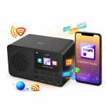 Camry CR 1918 Internetradio mit WLAN & Bluetooth – 25.000+ Radiosender, TFT-Farbdisplay