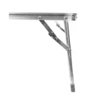 TRIZAND faltbarer Camping-Tisch, tragbarer Outdoor-Tisch in Beige