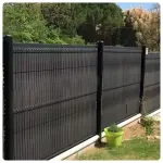 Sichtschutznetz Grau 1,5 x 50 m – UV-beständiges Schattiernetz für Zaun, Balkon und Garten