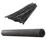 Sichtschutznetz Grau 1,5 x 50 m – UV-beständiges Schattiernetz für Zaun, Balkon und Garten