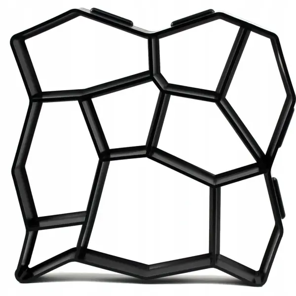 Pflastersteinform 50 x 50 x 4,5 cm – Wiederverwendbare Gussform für Gartenwege und Terrassen