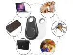 Bluetooth Schlüsselfinder Schwarz – Smart Tracker mit Kamera-Fernauslöser für Android & iOS