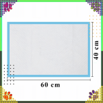 XL Hygienische Hundeunterlagen 60 x 40 cm – 50 Stück, 5-lagig und extra saugstark