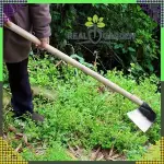 Geschmiedeter Gartenhackenkopf aus Stahl 32 cm – Ohne Stiel