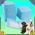 XL Hygienische Hundeunterlagen 60 x 40 cm – 50 Stück, 5-lagig und extra saugstark